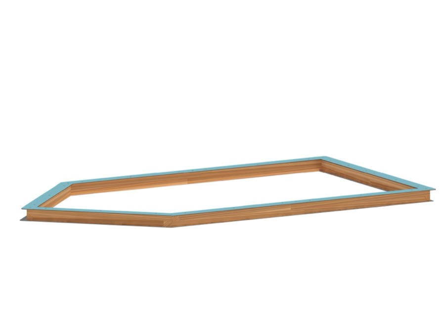 Sandkasten 0780, 2-lagig