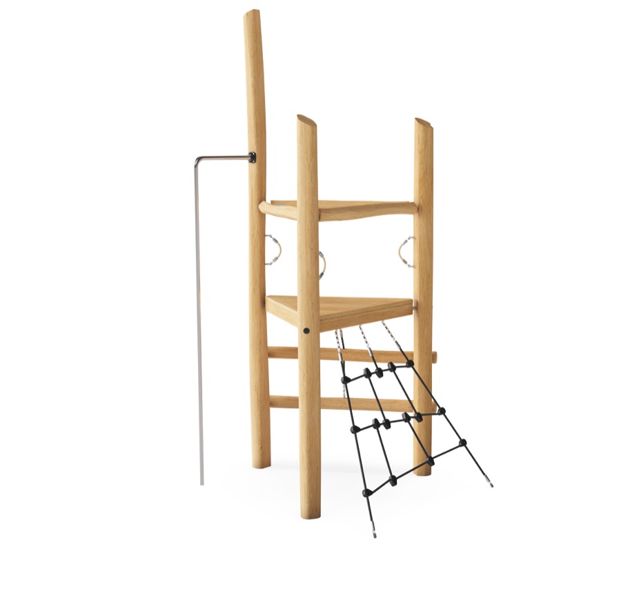 Kletterturm mit Rutschstange NRO1005