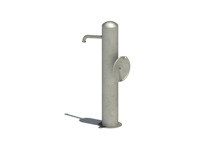 Wasserpumpe Edelstahl mit automatischer Spülung