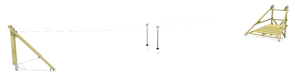 Seilbahn Sierra Duo 30 m