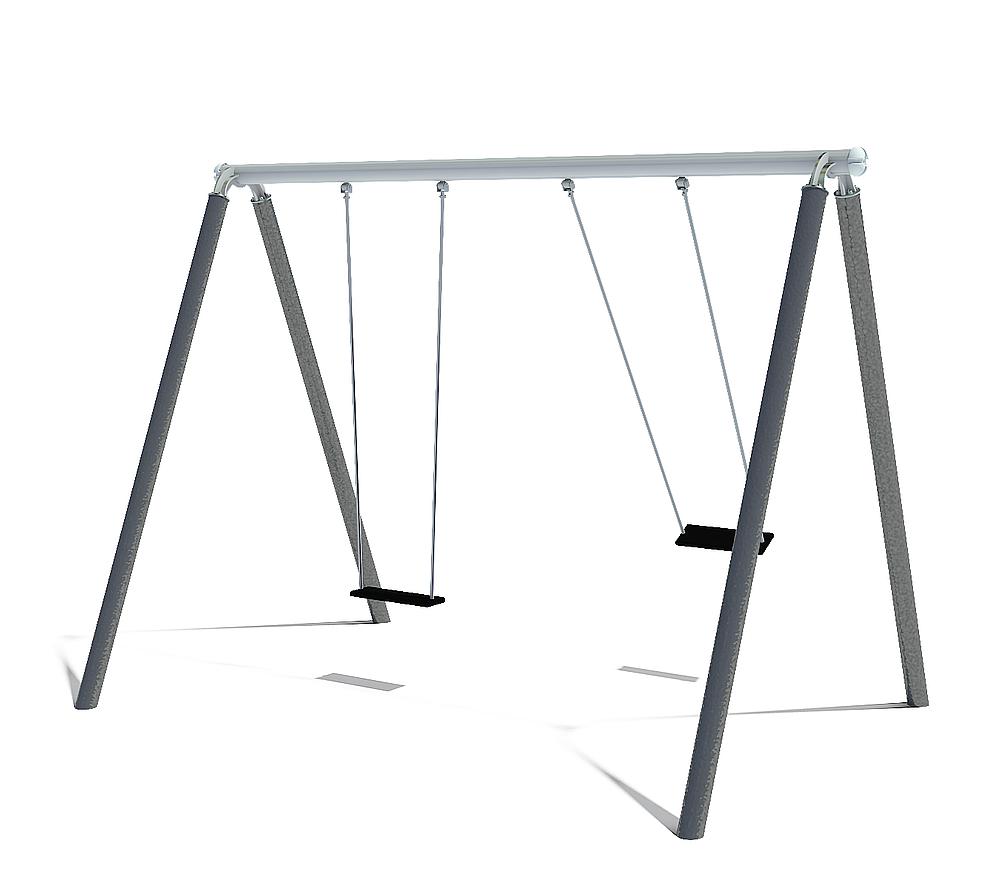 Doppelschaukel Luna mit Schaukelsitzen
