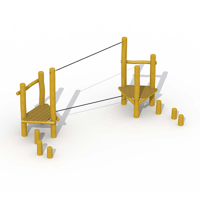 Eco-Play Balancierpfad „Seile“
