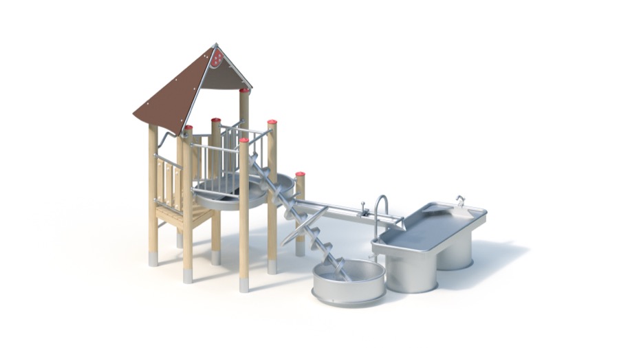 Wasserspielanlage