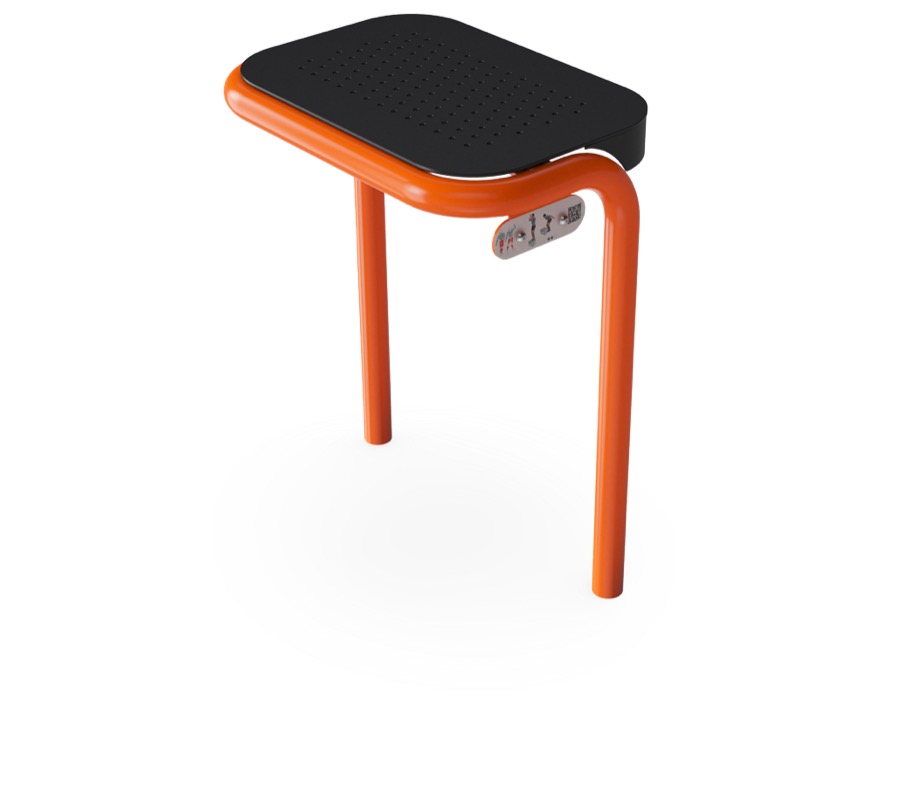 Step, 80 cm PU Stahl FAZ30401