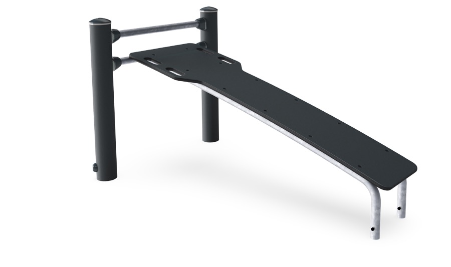 Sit-up Bank mit Neigung FPW204