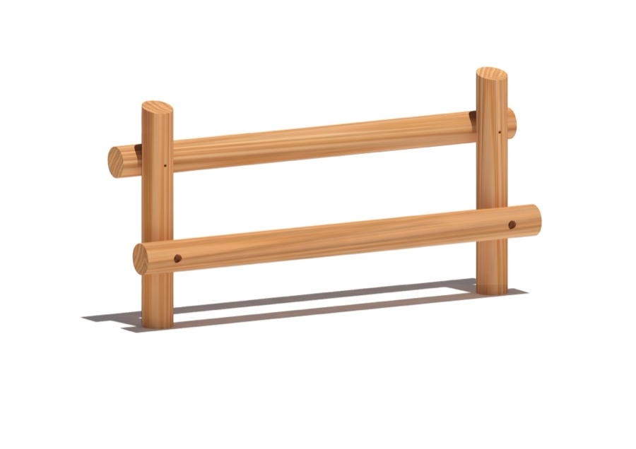 Jugendsitzbank Rundholz 1061
