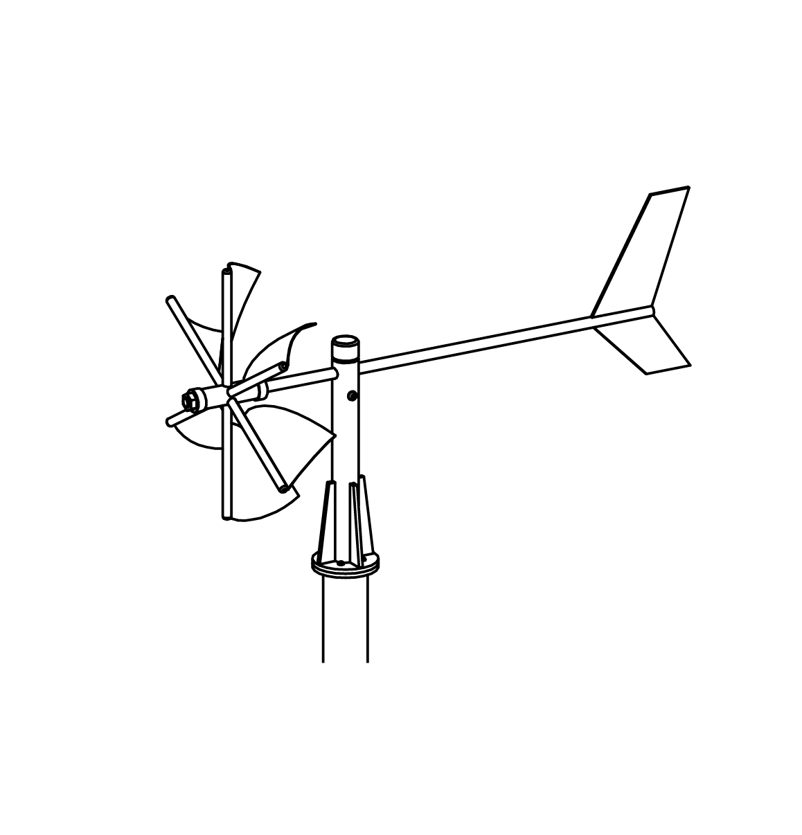 Windspiel – Sechsflügler