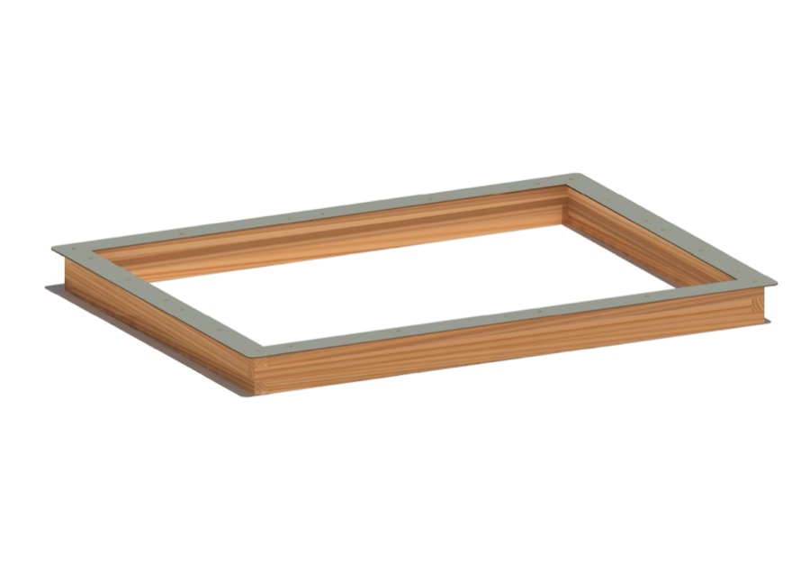 Sandkasten 077, 300 x 400 cm, 3-lagig