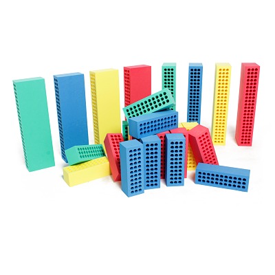 BlockX Schaumstoffblock-Set „Baukastenset mit Tasche“