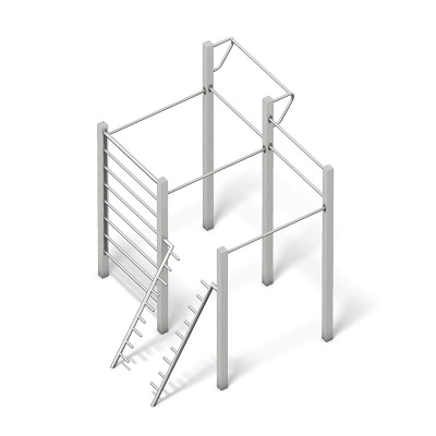Playparc Calisthenics-Anlage „Basic“ inkl. Push-Up