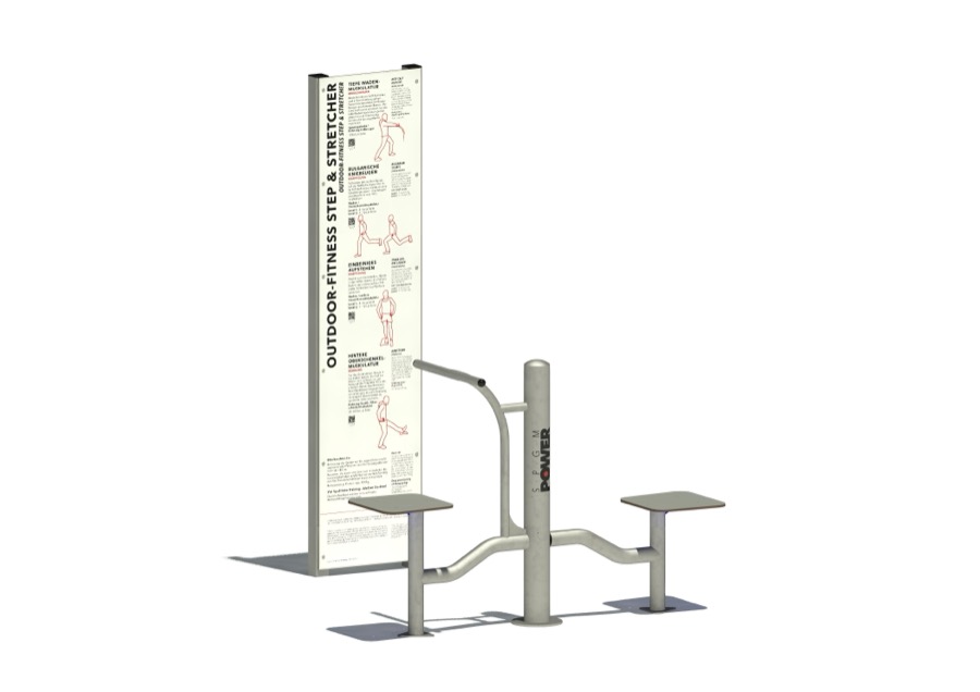 SPGM POWER® Fitness Step & Stretcher