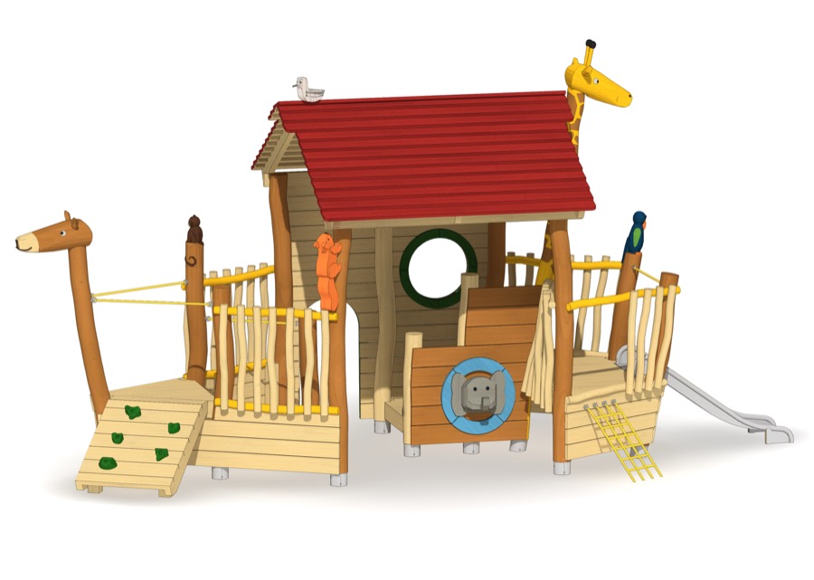 Mini-Spielschiff Kleine Arche Keispelt