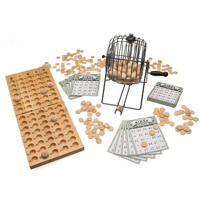 Tischspiel „Bingotrommel“