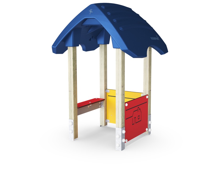 Spielhaus mit Tresen KPL403