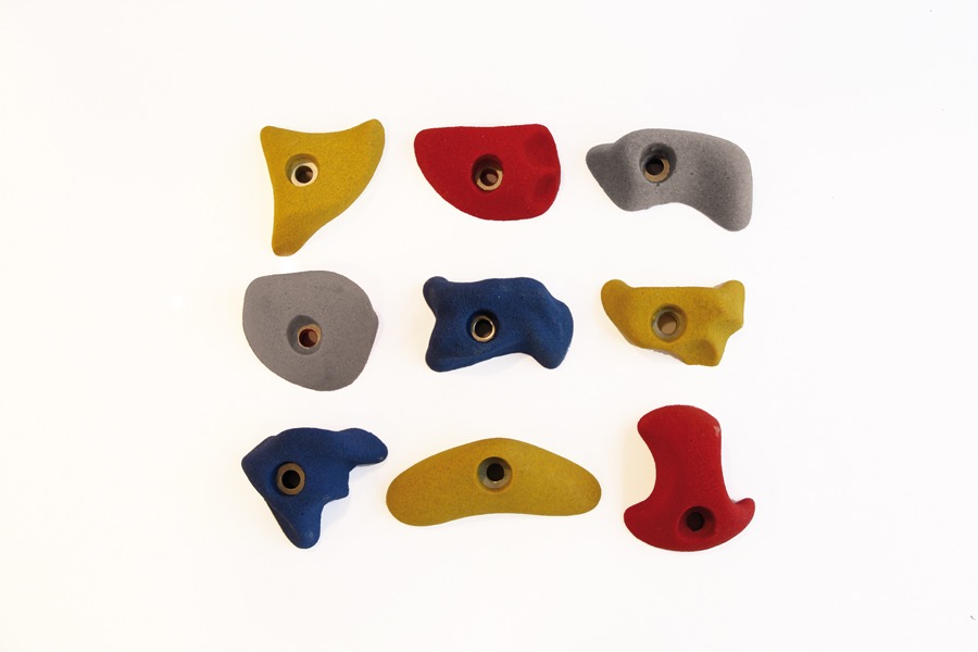 Klettergriff, Größe S ca. 4-7 cm, Farbe: Gelb