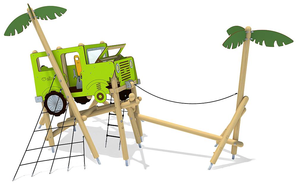 Spielanlage Geländewagen