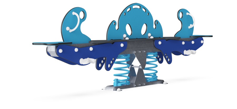 Vierer-Wippe Oktopus mit Plattform M181