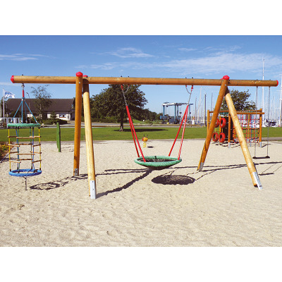 Huck Seilspielgeräte Schaukelanlage aus Douglasie