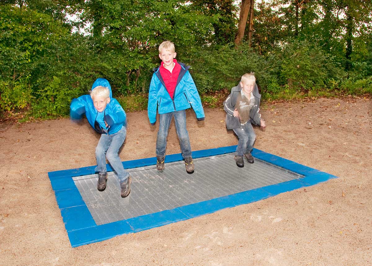 Trampolin Quadrat-klein