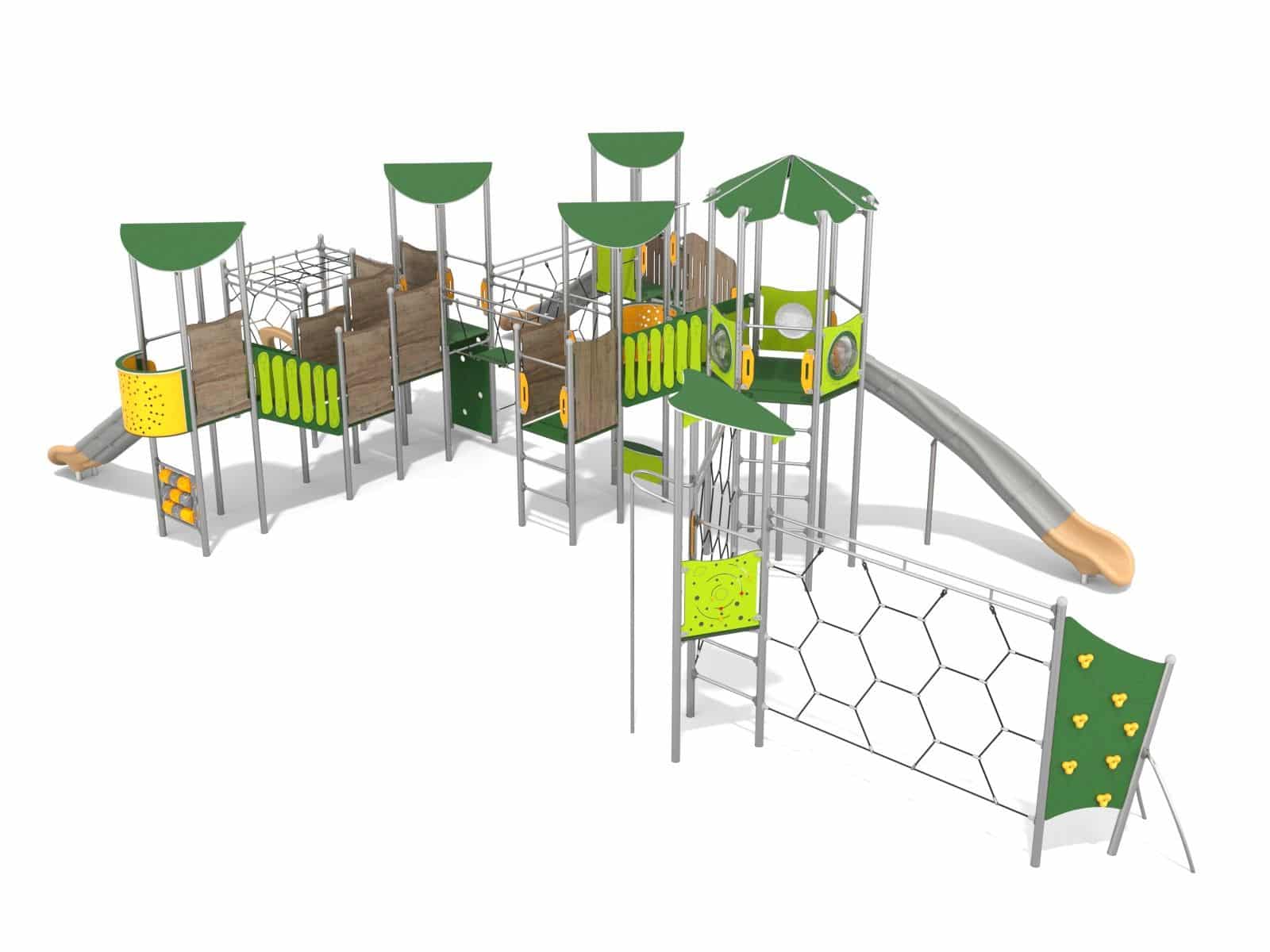 Großes Rennstecken-Set für Spielplatz