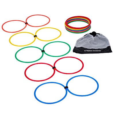 Sport-Thieme Koordinationsreifen-Set „Klett“