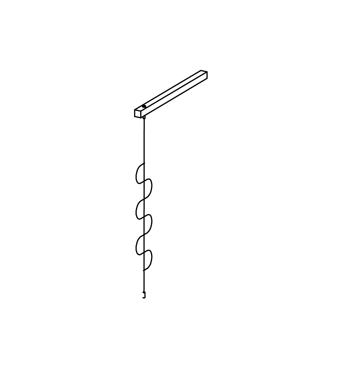 Kletterleiter mit Baum
