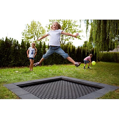 Eurotramp Bodentrampolin Kids Tramp „Playground XL“