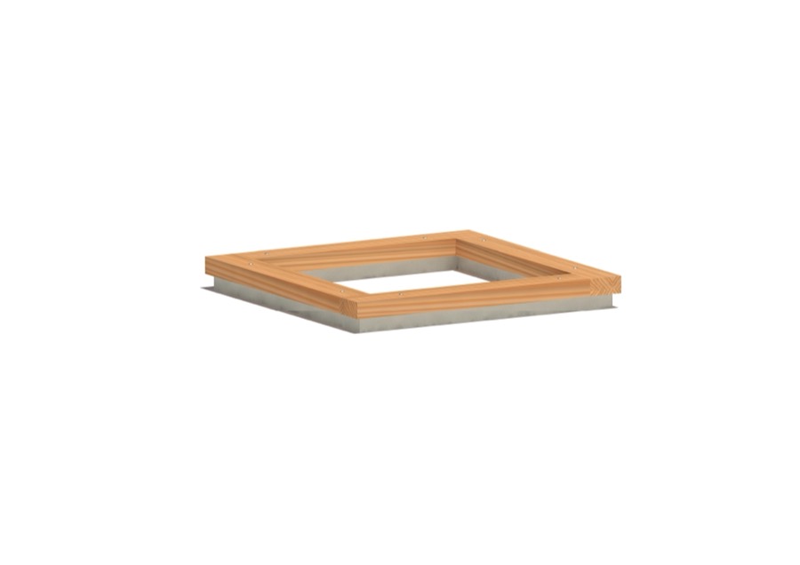 Sandkasten 070, 200 x 200 cm, 1-lagig