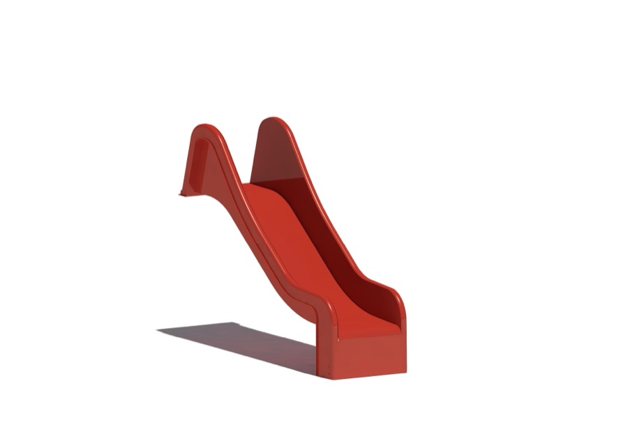 Anbaurutschbahn GFK, ABH 95 cm, Breite 50 cm