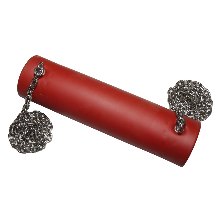 Gummirohr-Schaukelsitz rot -