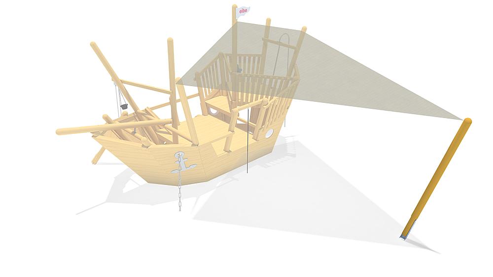 Sonnensegel Schiff