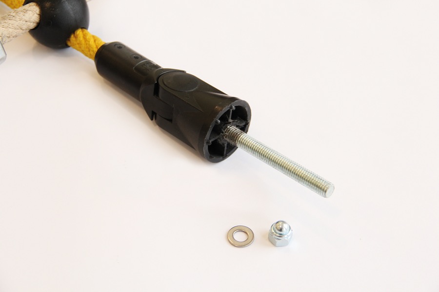 Gelenkadapter- für Seilanschlüsse Ø 16 mm, M8