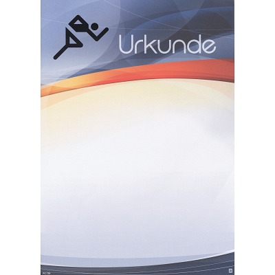 Urkunde „Leichtathletik“