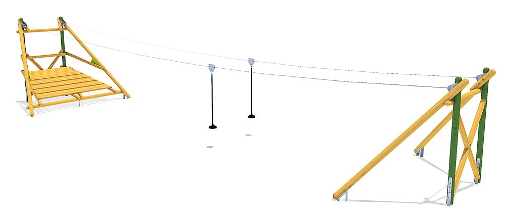 Seilbahn Sierra Duo 20 m