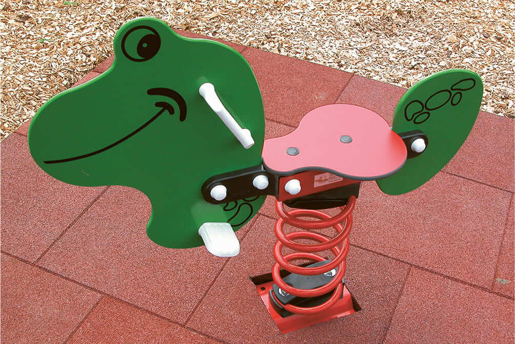 Federgerät Frosch