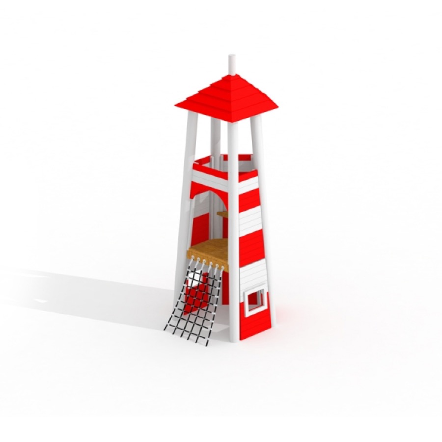 Leuchtturm Spielturm