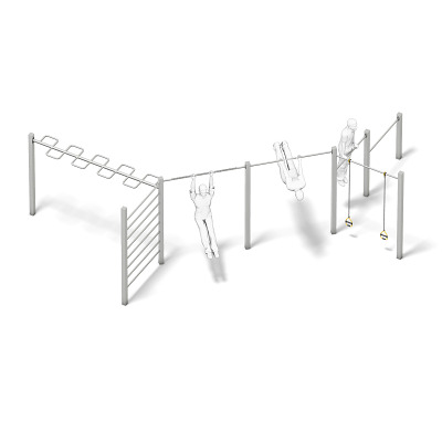 Playparc Calisthenics-Anlage 4FCIRCLE „Enterprise“