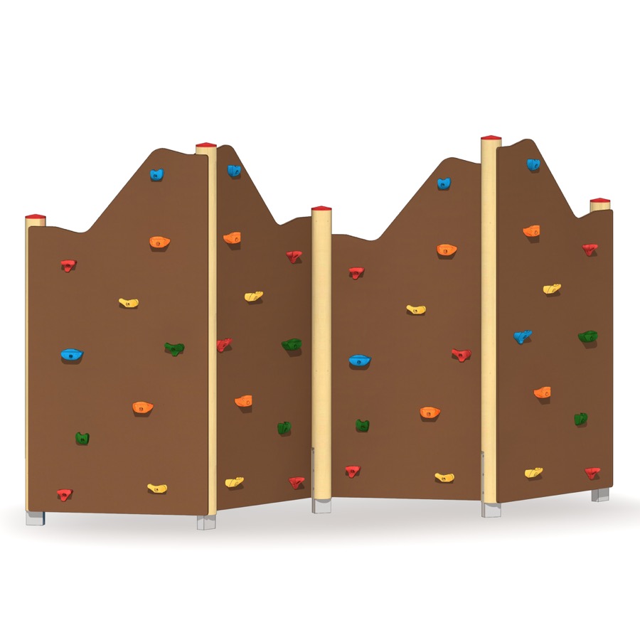 Felsen-Kletterwand 4-teilig