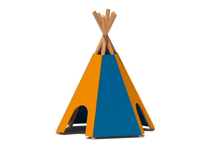 Indianerzelt Tipi 1850