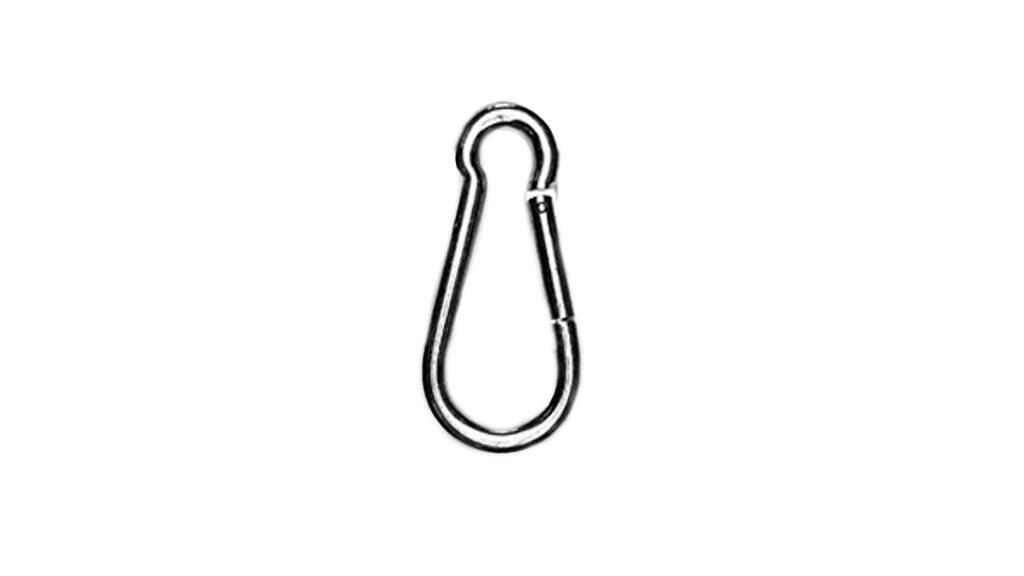 Karabinerhaken für Hängematte L120xØ10 mm
