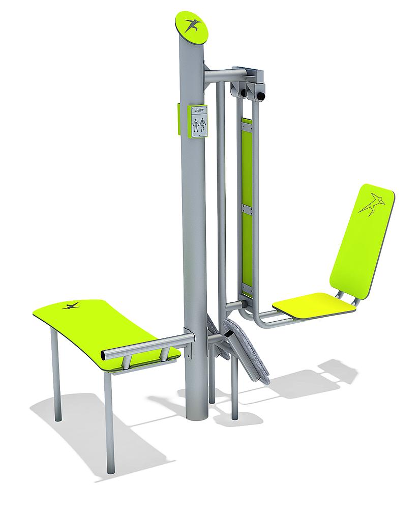Bewegungs-Station Kombi II Bauch &amp; Bein