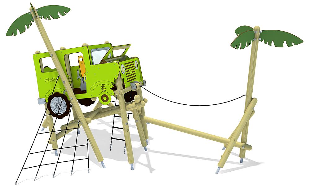 Spielanlage Geländewagen