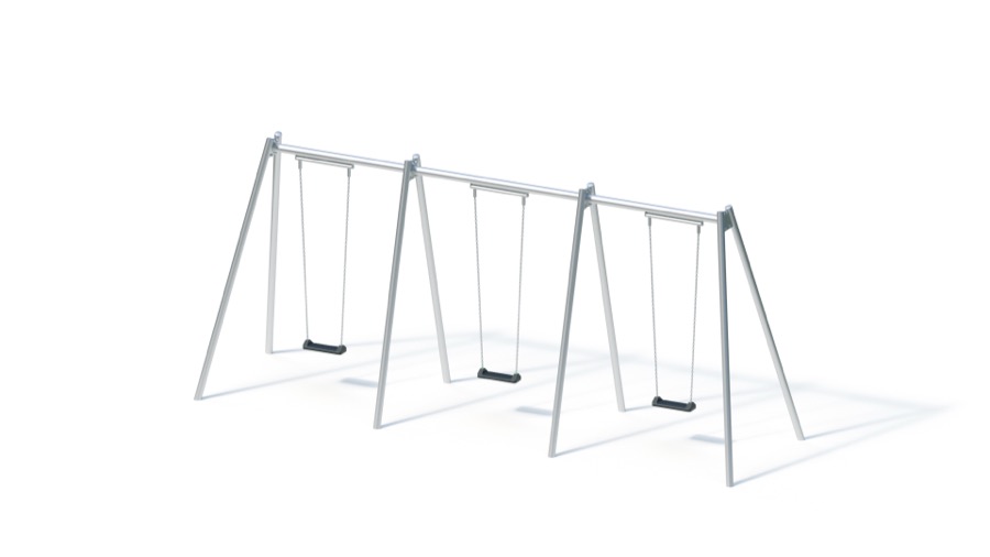 Standardschaukel-Kombination (2,50) Edelstahl