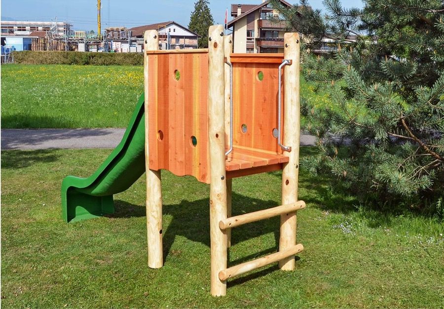 Ergänzungsturm aus Edelkastanie