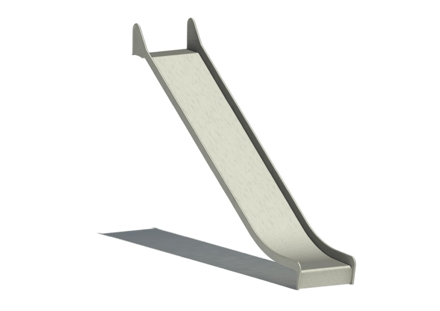 Hangrutschbahn Edelstahl, ABH 300 cm,Breite 100 cm