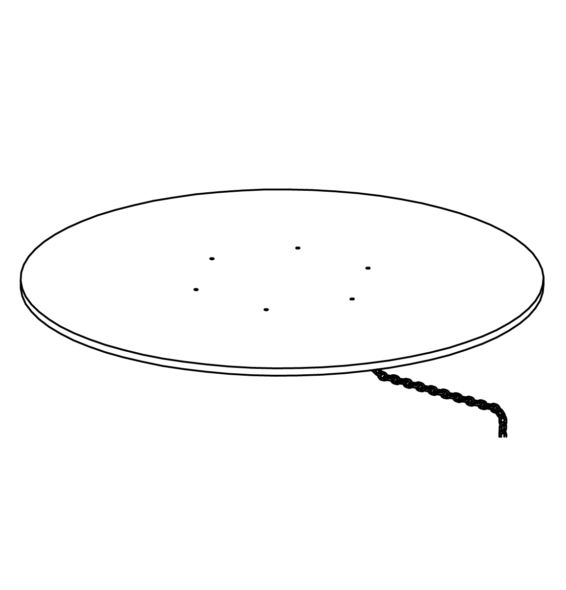 Kleine Balancierscheibe