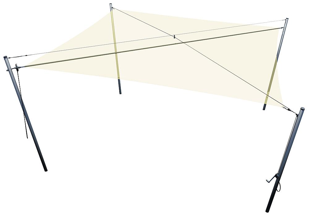 Sonnenschutz Quadrat 6,00x6,00 m