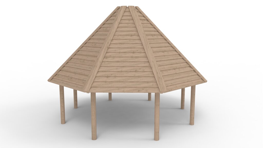 Grillhaus Ø6 m