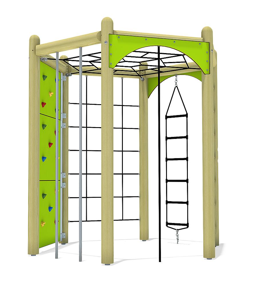 Sechseckanlage 270 mit Liegenetz