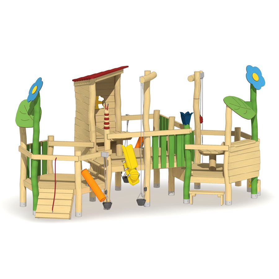 Sandbaustelle Sommerwiese